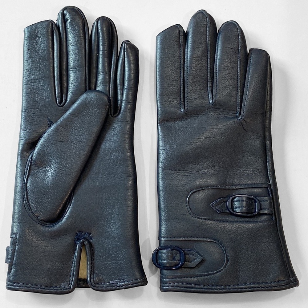NAVY Blue Fitted Gloves